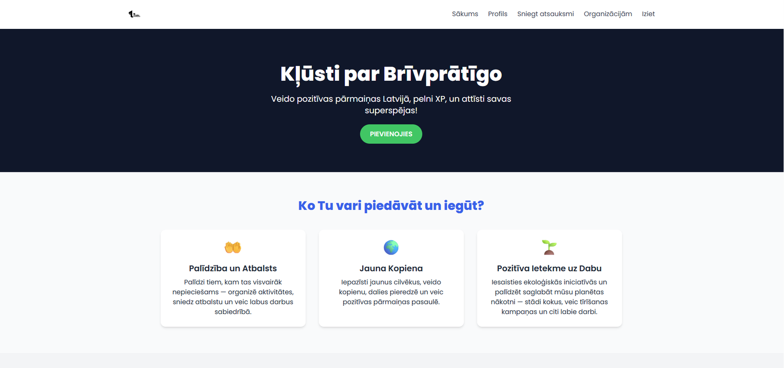 Brīvprātīgo portāls