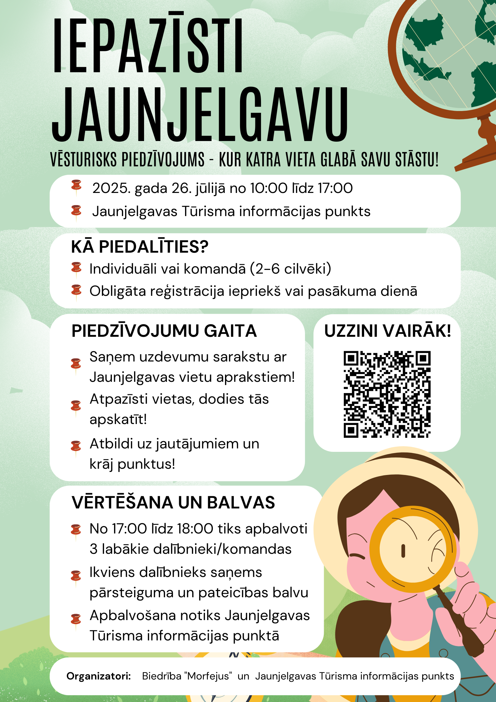 Iepazīsti Jaunjelgavu – Orientēšanās pasākums